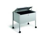 28856-Durable 309810 archivador organizador Acero Gris