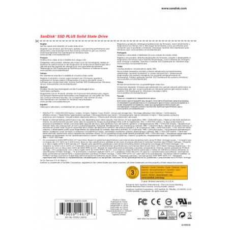 28859-Sandisk Plus 240 GB Serial ATA III SLC