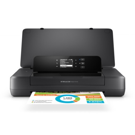 HP Officejet Impresora portatil 200, Estampado, Impresion desde USB frontal