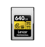 Lexar LCAGOLD640G-RNENG memoria flash 640 GB CFexpress tipo A