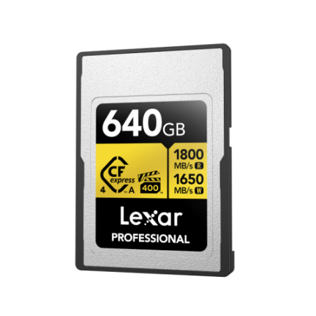Lexar LCAGOLD640G-RNENG memoria flash 640 GB CFexpress tipo A