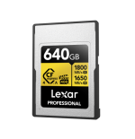 Lexar LCAGOLD640G-RNENG memoria flash 640 GB CFexpress tipo A