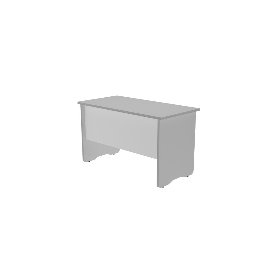 2897-MESA DE OFICINA SERIE WORK 120X60 GRIS / GRIS ROCADA 2000AN02V24