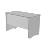2897-MESA DE OFICINA SERIE WORK 120X60 GRIS / GRIS ROCADA 2000AN02V24