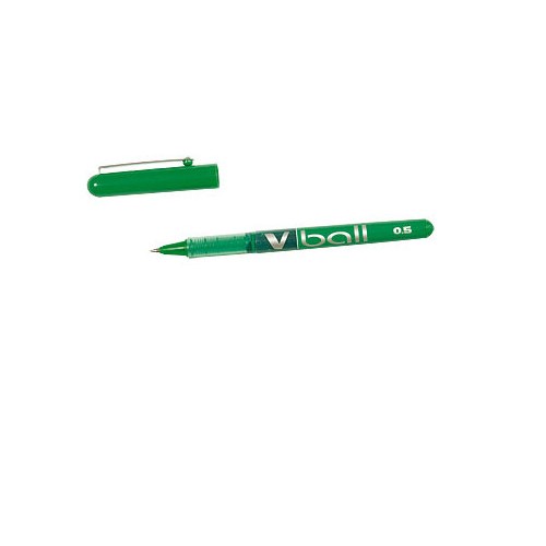 290-ROLLER TINTA LIQUIDA V-BALL 0.5MM VERDE PILOT BL-VB5G