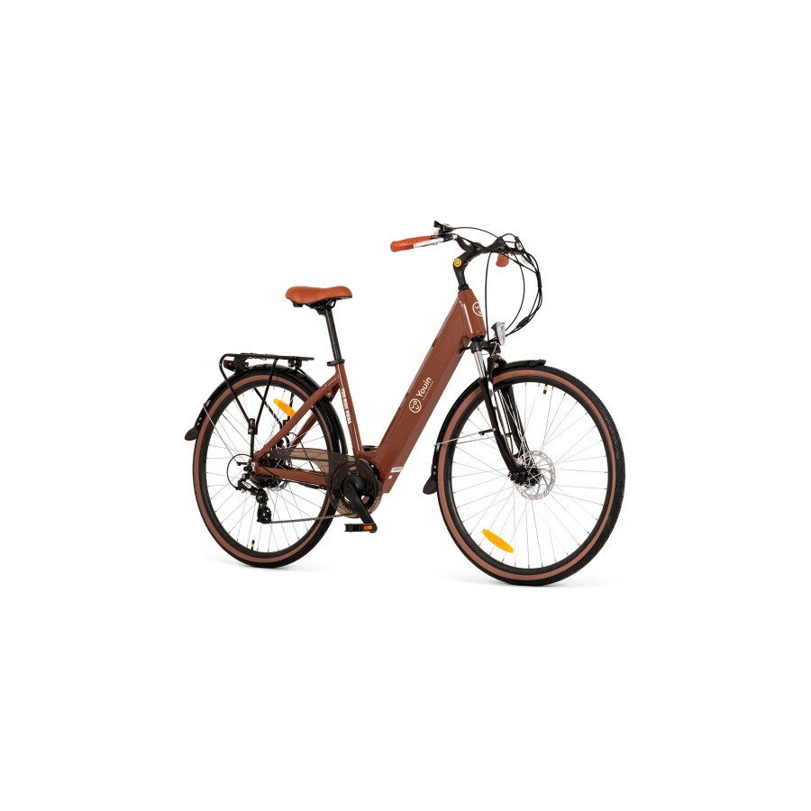 29010-YOUIN YOURIDE VIENA - PASEO - RUEDA 28" - BATERIA INTEGRADA Y EXTRAIBLE - OCRE