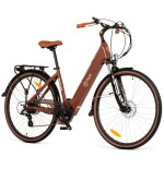 29010-YOUIN YOURIDE VIENA - PASEO - RUEDA 28" - BATERIA INTEGRADA Y EXTRAIBLE - OCRE