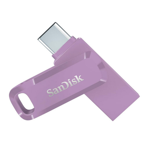 SanDisk Ultra Dual Drive Go USB 128GB unidad flash USB USB Type-A / USB Type-C 3.2 Gen 1 (3.1 Gen 1) Lavanda