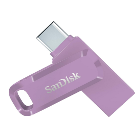 SanDisk Ultra Dual Drive Go USB 128GB unidad flash USB USB Type-A / USB Type-C 3.2 Gen 1 (3.1 Gen 1) Lavanda