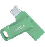 SanDisk Ultra Dual Drive Go USB 128GB unidad flash USB USB Type-A / USB Type-C 3.2 Gen 1 (3.1 Gen 1) Verde