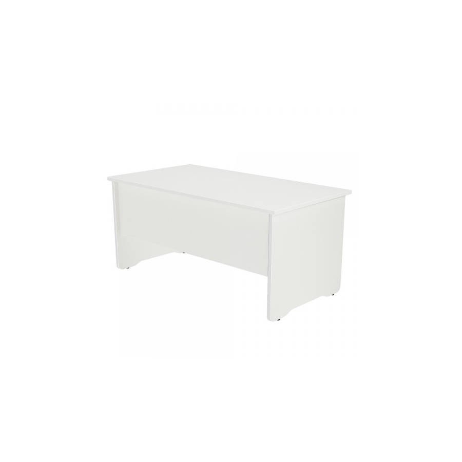 2906-MESA DE OFICINA SERIE WORK 160X80 BLANCO / BLANCO ROCADA 2002AW04V24