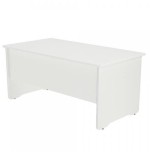 2906-MESA DE OFICINA SERIE WORK 160X80 BLANCO / BLANCO ROCADA 2002AW04V24