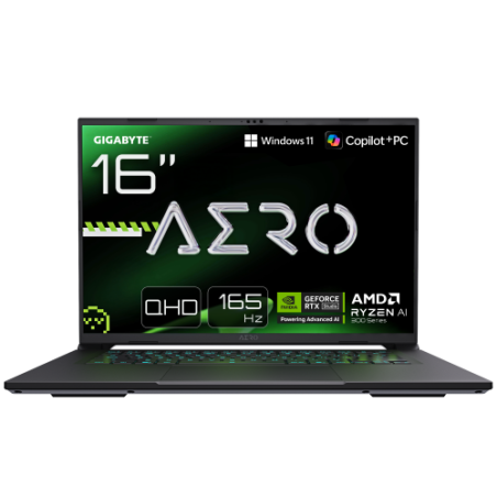 29084-GIGABYTE AERO X16 1VH93ESC64DH Copilot+ PC AMD Ryzen AI 7 350 Portatil 40,6 cm (16") WQXGA 32 GB DDR5-SDRAM 1 TB S