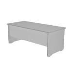 2913-MESA DE OFICINA SERIE WORK 200X80 GRIS / GRIS ROCADA 2004AN02V24