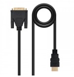29202-Nanocable CABLE DVI A HDMI DVI18+1/M-HDMI A/M 1.8 M