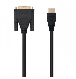 29203-Nanocable CABLE DVI A HDMI DVI18+1/M-HDMI A/M 1.8 M