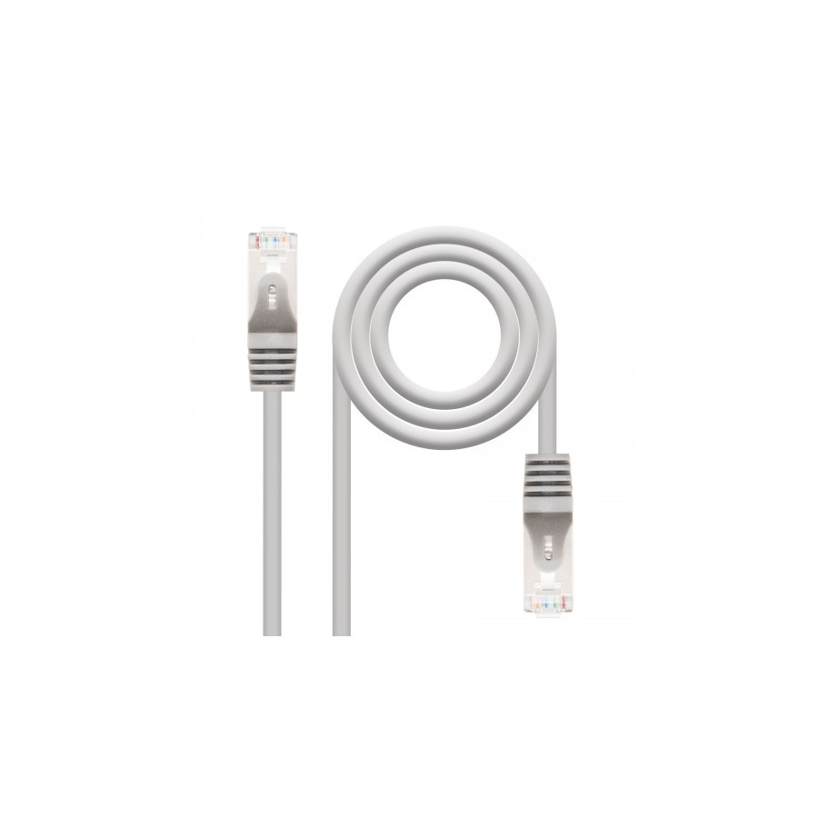 29207-Nanocable 10m Cat6e cable de red Gris F/UTP (FTP)