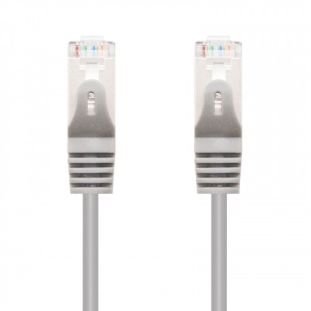 29208-Nanocable 10m Cat6e cable de red Gris F/UTP (FTP)