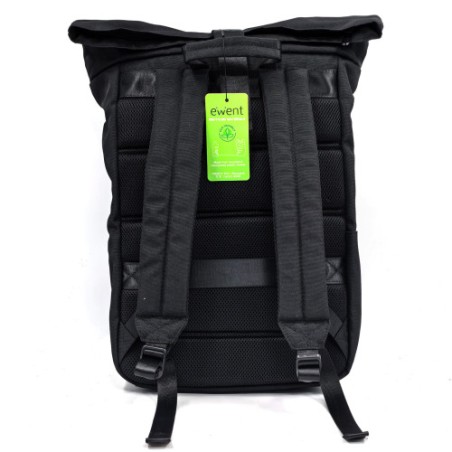 29214-Ewent EW2536 maletines para portatil 43,9 cm (17.3") Mochila Negro