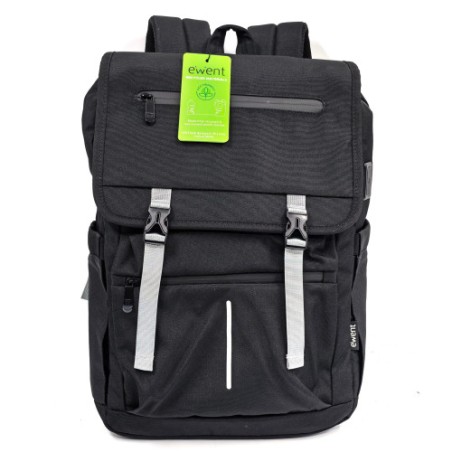 29216-Ewent EW2537 maletines para portatil 40,9 cm (16.1") Mochila Negro