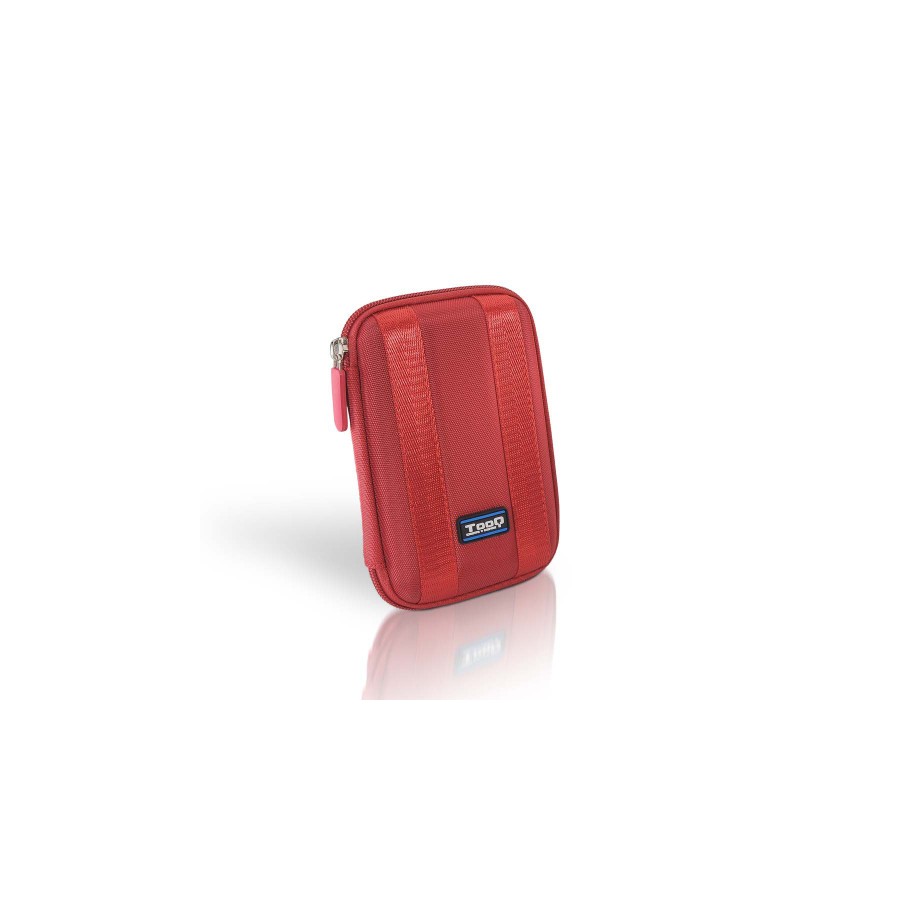 TooQ TQBC-E2502 funda para disco duro externo Rojo