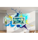 SAMSUNG SMARTV THE FRAME QLED 4K TV 55", TQ55LS03BGUXXC, 120HZ, DOLBY ATMOS, 40W, BIXBY, ALEXA, GOOGLE ASSISTAND, 3500 PQI, 4 x 