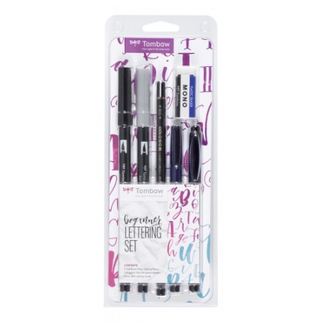 29278-SET LETTERING DE CALIGRAFIA MODELO BEGINNER TOMBOW LS-BEG