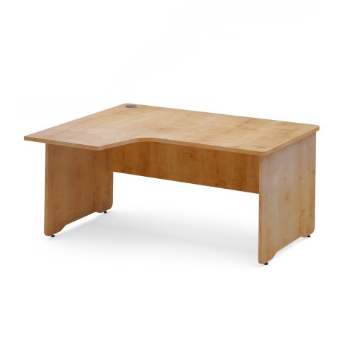 2928-MESA DE OFICINA SERIE WORK CON FORMA DE L IZQUIERDA 160X120 ROBLE / ROBLE ROCADA 2053AR08V24