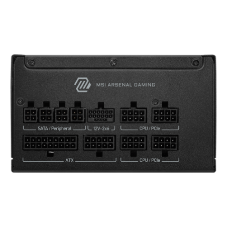 29290-MSI MAG A850GLS PCIE5 unidad de fuente de alimentacion 850 W 24-pin ATX ATX Negro