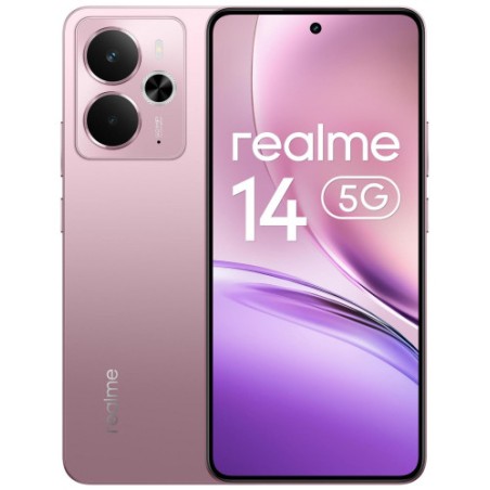 29300-realme 14 16,9 cm (6.67") SIM doble Android 15 5G 12 GB 256 GB 5860 mAh Rosa