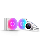 NZXT KRAKEN 240 RGB V2 - 240MM AIO LIQUID COOLER W/ 1.54IN. DISPLAY & RGB CORE FAN ENTRY VERSION (WHITE)