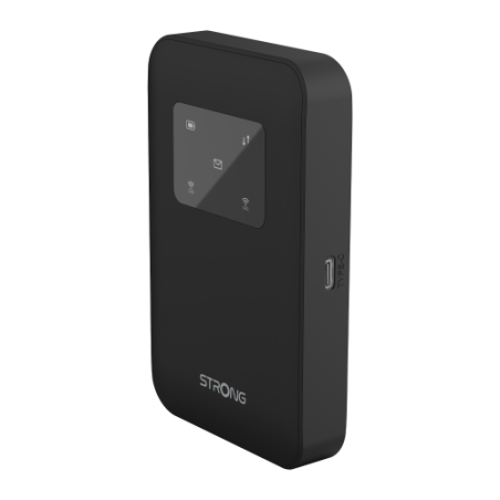 29316-Strong 4G+ LTE MiFi Hotspot Router Wi-Fi 900 router inalambrico Doble banda (2,4 GHz / 5 GHz) Negro