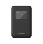 29317-Strong 4G+ LTE MiFi Hotspot Router Wi-Fi 900 router inalambrico Doble banda (2,4 GHz / 5 GHz) Negro