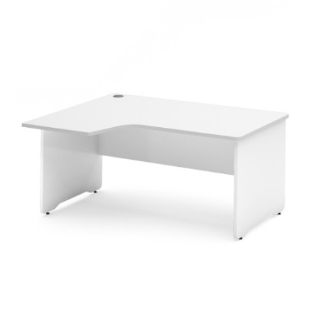 2934-MESA DE OFICINA SERIE WORK CON FORMA DE L IZQUIERDA 180X120 BLANCO/BLANCO ROCADA 2054AW04V24