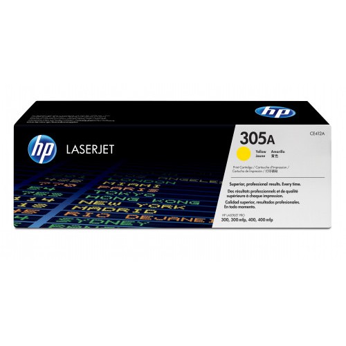29343-HP 305A TONER AMARILLO HP305A (CE412A)