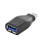 29357-Ewent EW-100518-000-N-P cambiador de genero para cable USB 3.1 Type C USB 3.1 Type A Negro