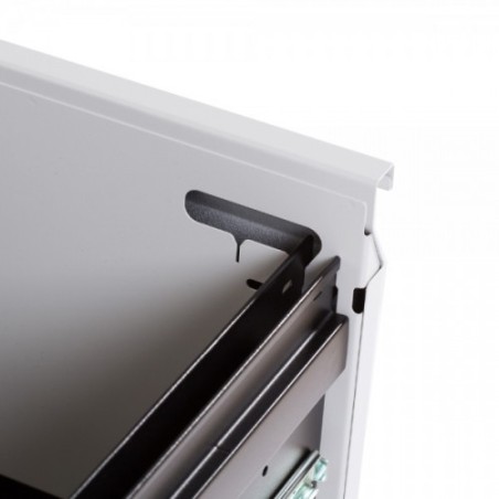 2939-ARCHIVADOR METALICO 4 CAJONES GRIS. MEDIDA: 47X132,1X62,2CM (LARGO X ALTO X PROFUNDO) ROCADA 1652AC00