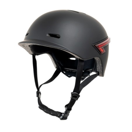 29420-YOUIN CASCO CON LED TRASTERO Y MANDO BLUETOOTH - L NEGRO