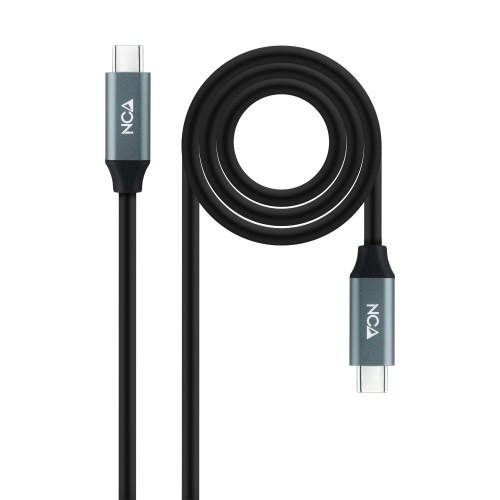 29434-Nanocable 10.01.4303 cable USB USB 3.2 Gen 2x2 3 m USB C Negro, Gris