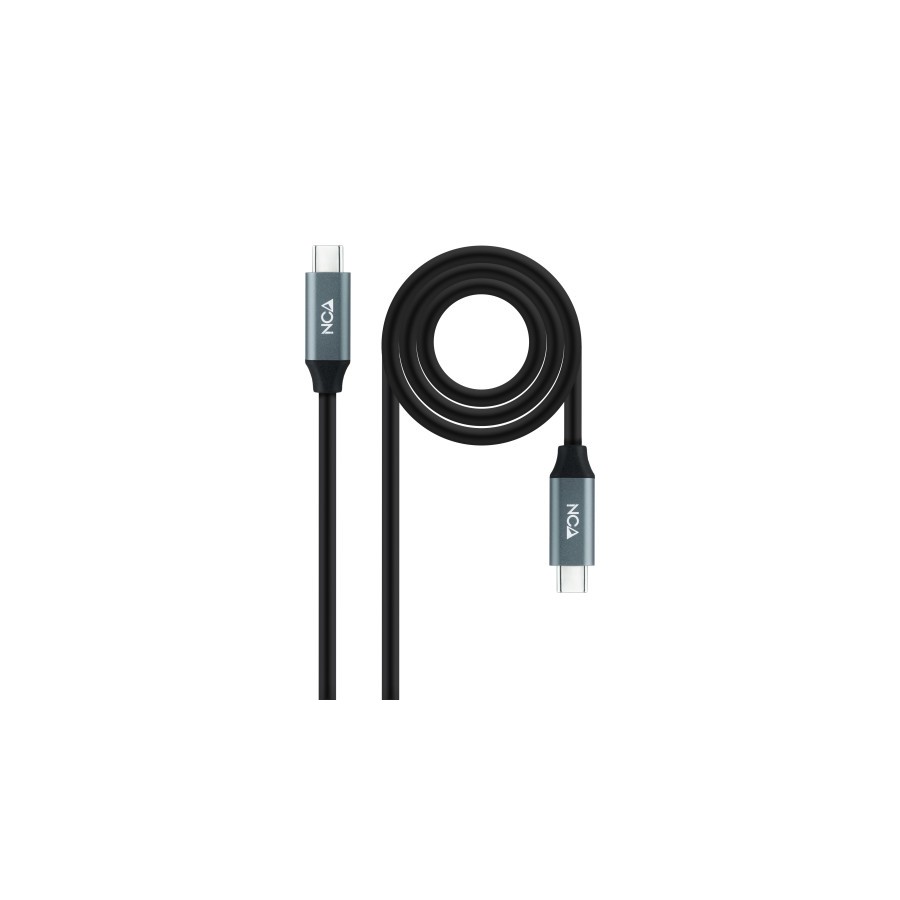 29434-Nanocable 10.01.4303 cable USB USB 3.2 Gen 2x2 3 m USB C Negro, Gris