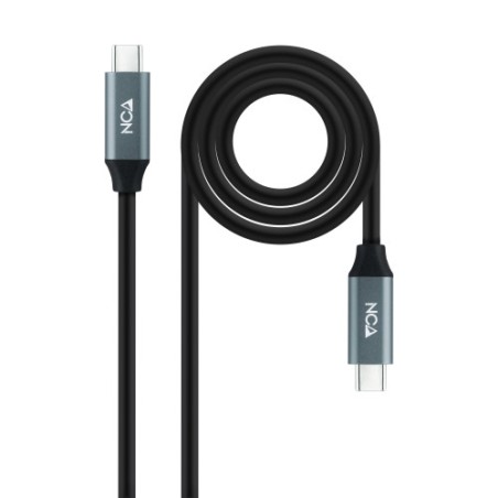 29434-Nanocable 10.01.4303 cable USB USB 3.2 Gen 2x2 3 m USB C Negro, Gris