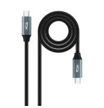 29434-Nanocable 10.01.4303 cable USB USB 3.2 Gen 2x2 3 m USB C Negro, Gris