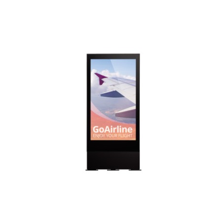 LG 75XE3C pantalla de senalizacion 190,5 cm (75") 4K Ultra HD Diseno de totem Negro
