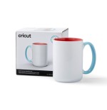 Cricut 2009398 tazon Coral, Blanco Universal 1 pieza(s)