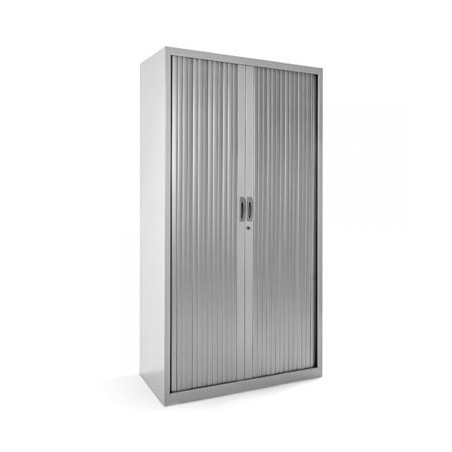 2947-ARMARIO METALICO PERSIANA 198X102X45 GRIS INCLUYE 4 BALDAS ROCADA 1507AC00