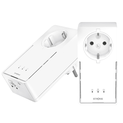 29481-Strong Powerline 2000 KIT 2000 Mbit/s Ethernet Blanco 2 pieza(s)