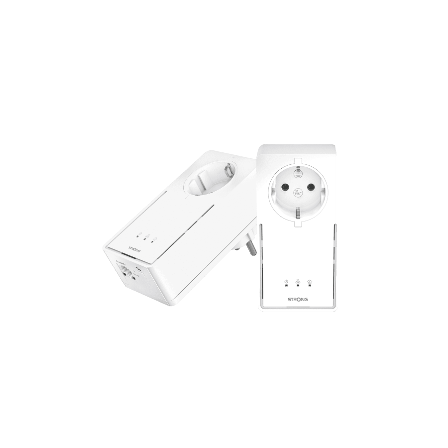 29481-Strong Powerline 2000 KIT 2000 Mbit/s Ethernet Blanco 2 pieza(s)