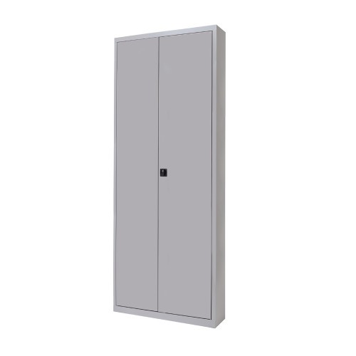 2950-ARMARIO METALICO PUERTAS BATIENTES 198X102X45 INCLUYE 4 BALDAS. COLOR GRIS. MEDIDA 102X198X45CM (LAXALXPR) ROCADA 1