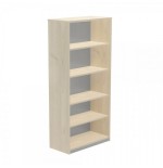 2951-ARMARIO ESTANTERIA ALTO SIN PUERTAS 195X90X45 ESTRUCTURA HAYA/TAPA HAYA ROCADA 1101AA01V24