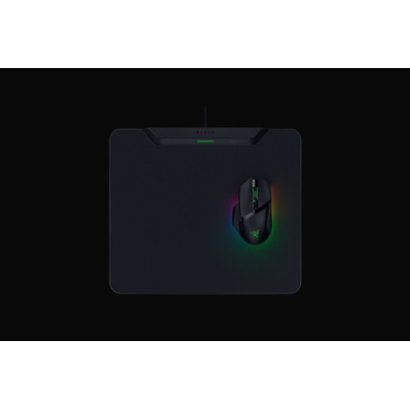 29519-Razer HyperFlux V2 Alfombrilla de raton para juegos Negro